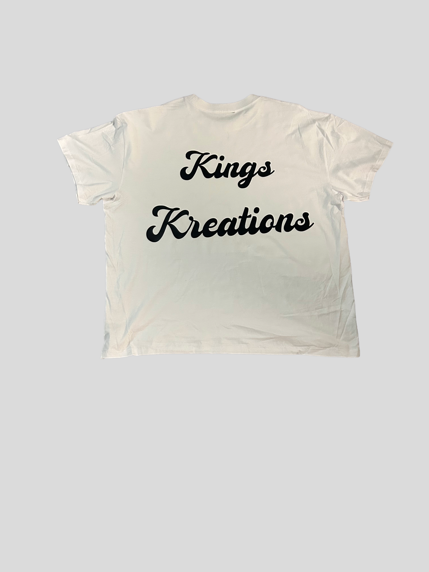 Kings Kreations Signature Logo Tee – White