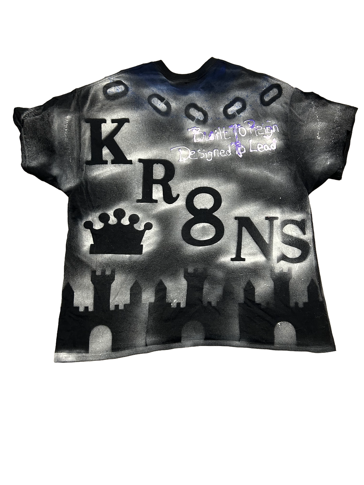 Chain Reign” Tee — Black