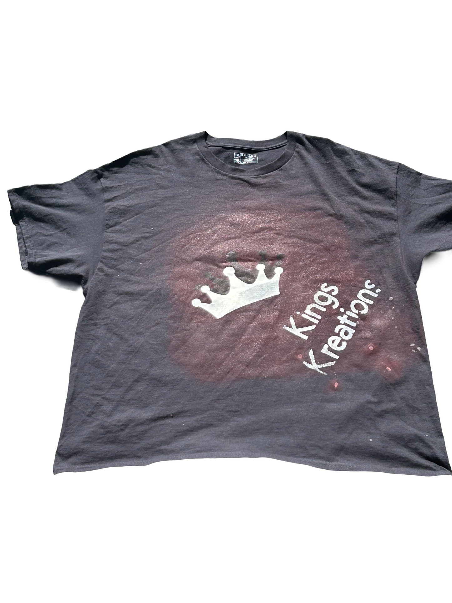 Made My Own Throne” Black Crown Tee