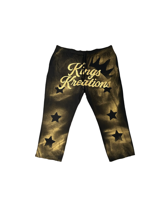 Kings Kreations Gold Star Joggers