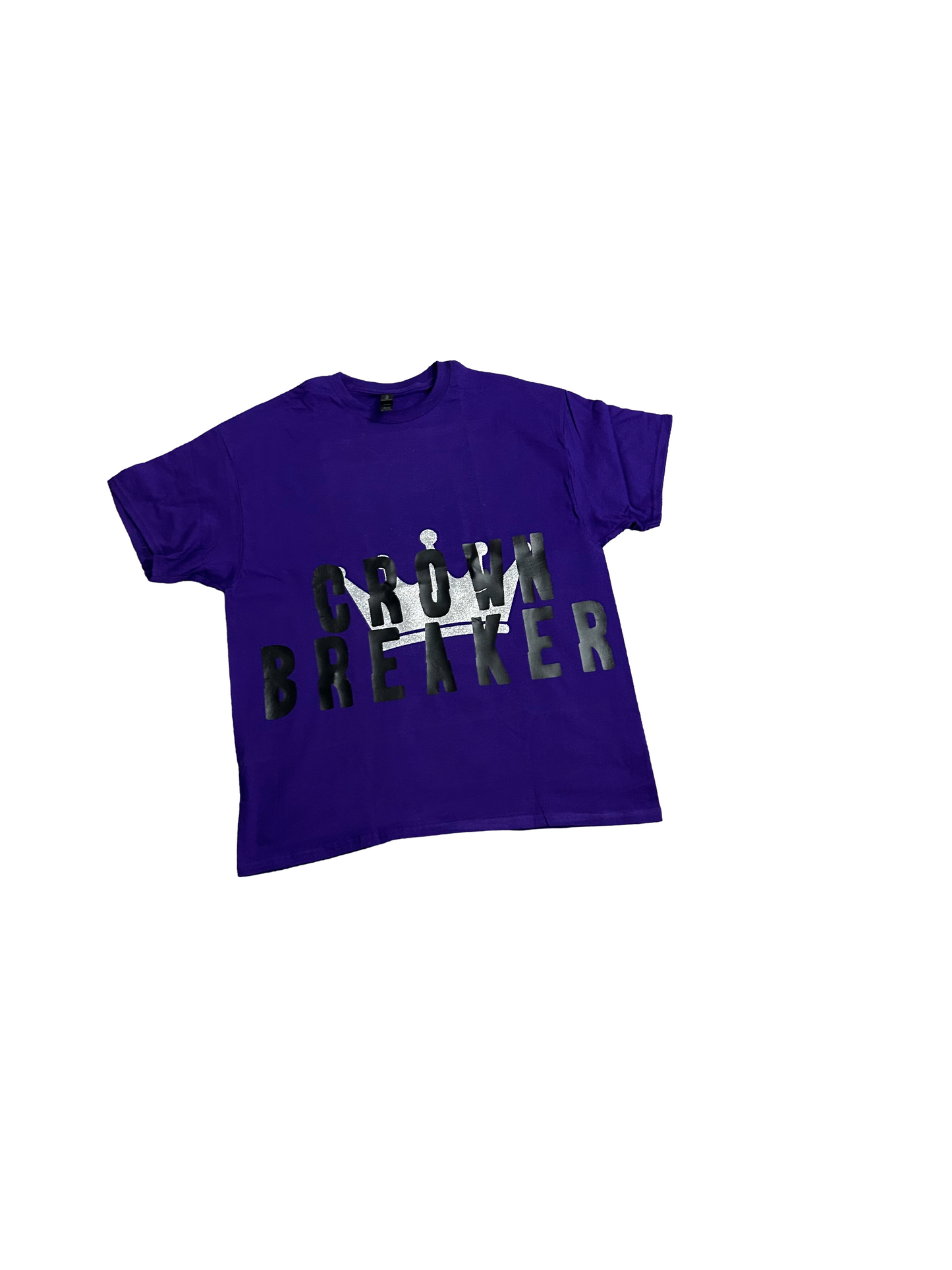 Crown Breaker Tee – Purple & Silver